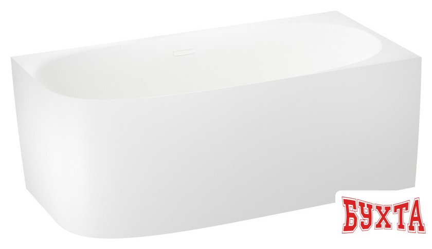 Ванна Wellsee Belle Spa 2.0 160x75 235803002 (пристенная ванна (правая) белый глянец, экран, каркас, сифон-автомат глянцевый белый) 2