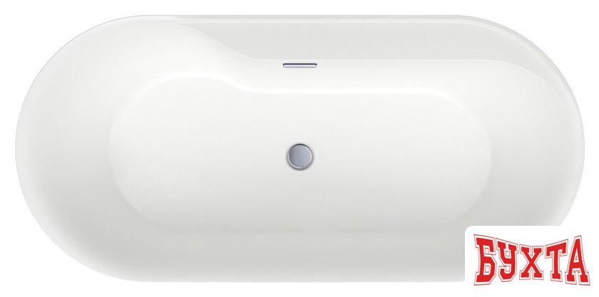 Ванна Wellsee Vanille Joie 179,5x84,5 236501001 (отдельностоящая ванна белый глянец, экран, ножки, сифон-автомат хром) 4