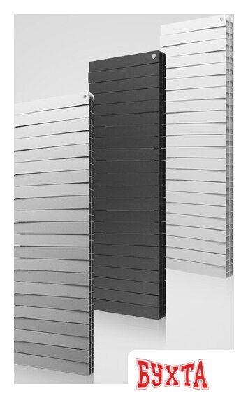Биметаллический радиатор Royal Thermo Pianoforte Tower 500 Noir Sable (18 секций) 4