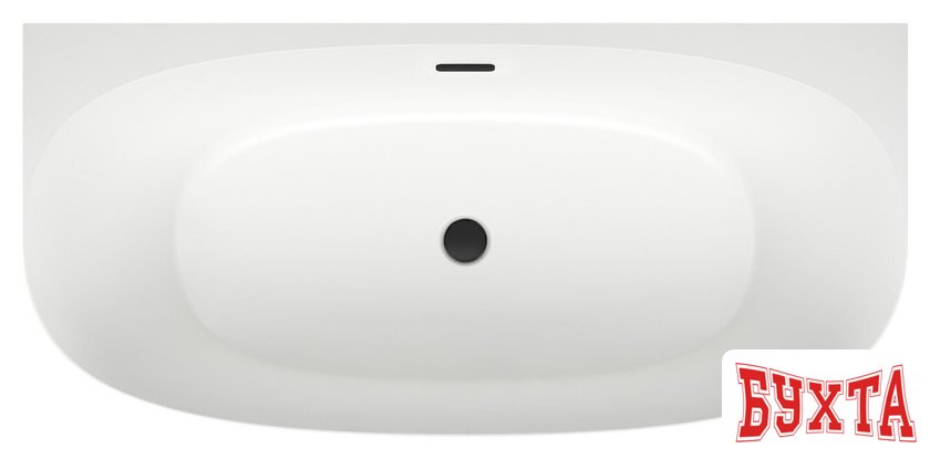 Ванна Wellsee Belle Spa 2.0 160x75 235801003 (пристенная ванна белый глянец, экран, ножки, сифон-автомат матовый черный) 4