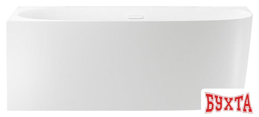 Ванна Wellsee Belle Spa 2.0 160x75 235802002 (пристенная ванна (левая) белый глянец, экран, каркас, сифон-автомат глянцевый белый) 1