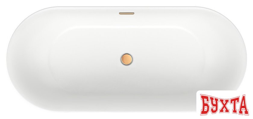 Ванна Wellsee Chic Riviera 170x76 236802004 (отдельностоящая ванна белый глянец, экран, ножки, сифон-автомат золото) 4