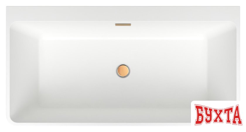 Ванна Wellsee Graceful Pro 150x77 230902004 (отдельностоящая ванна белый глянец, экран, ножки, сифон-автомат золото) 4