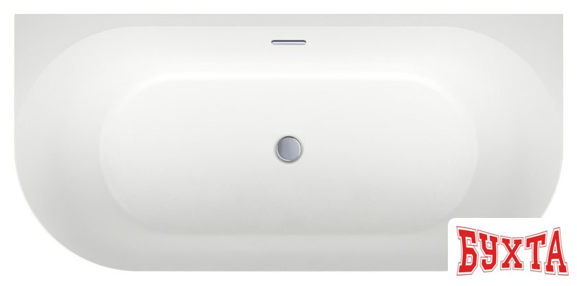 Ванна Wellsee Belle Spa 3.0 170x80 235901001 (пристенная ванна белый глянец, экран, ножки, сифон-автомат хром) 4