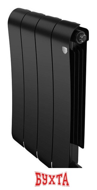 Биметаллический радиатор Royal Thermo Infinity 500 Noir Sable (4 секции)