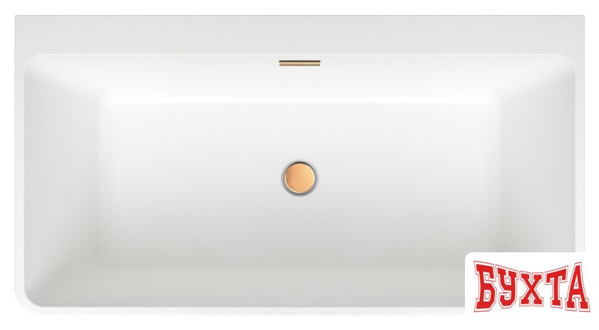 Ванна Wellsee Graceful Pro 140x74 230901004 (отдельностоящая ванна белый глянец, экран, ножки, сифон-автомат золото) 4
