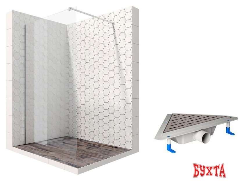 Душевая стенка Ambassador Set 15031104-ST20