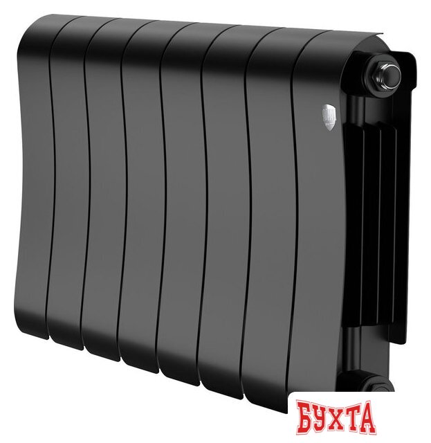 Биметаллический радиатор Royal Thermo Infinity 300 Noir Sable - 8 секций