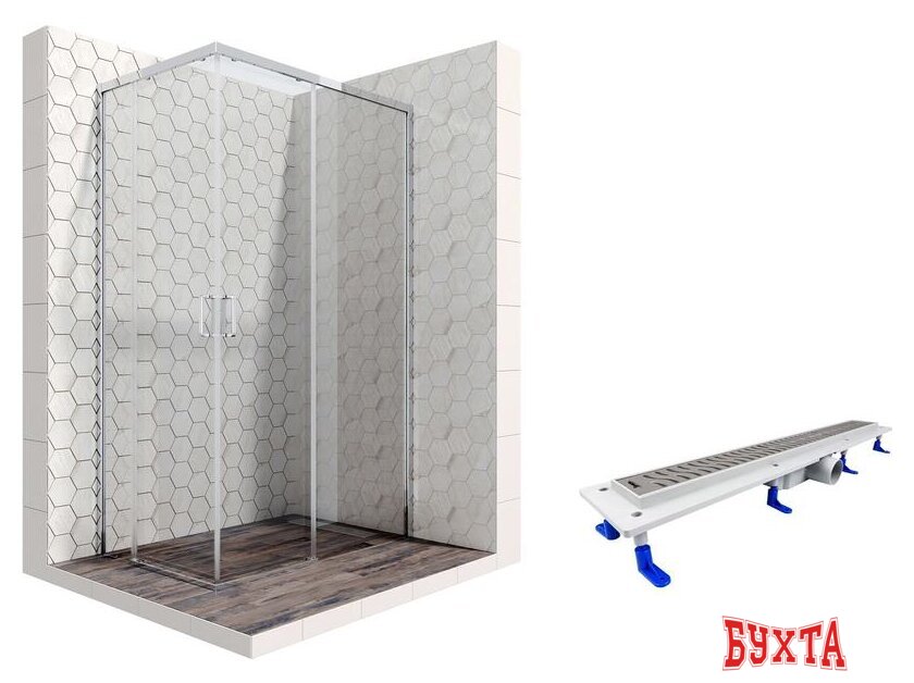 Душевой уголок Ambassador Set 11011106R-ST3