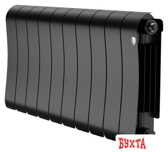 Биметаллический радиатор Royal Thermo Infinity 300 Noir Sable - 10 секций