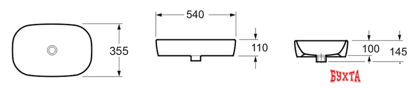 Умывальник Lavinia Boho Bathroom Sink Slim 33311003 4