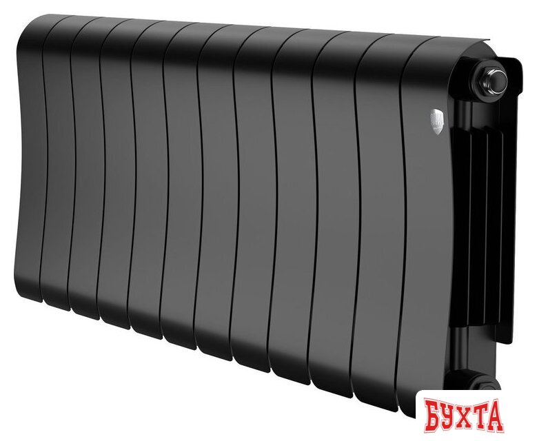 Биметаллический радиатор Royal Thermo Infinity 300 Noir Sable - 12 секций