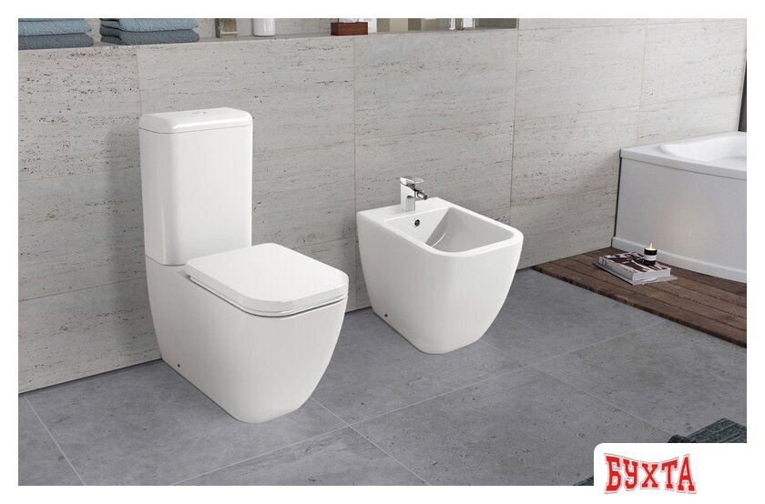 Унитаз напольный Lavinia Boho One 3302001P (бачок, чаша, пневмокрышка) 4