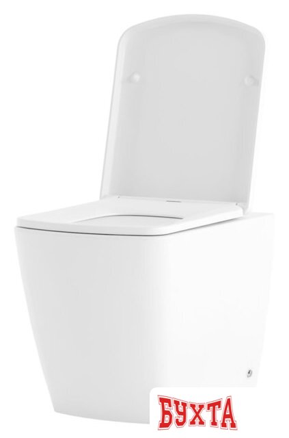 Унитаз приставной Lavinia Boho Relfix Aveo Rimless 5 в 1 87060262 (черное стекло) 3