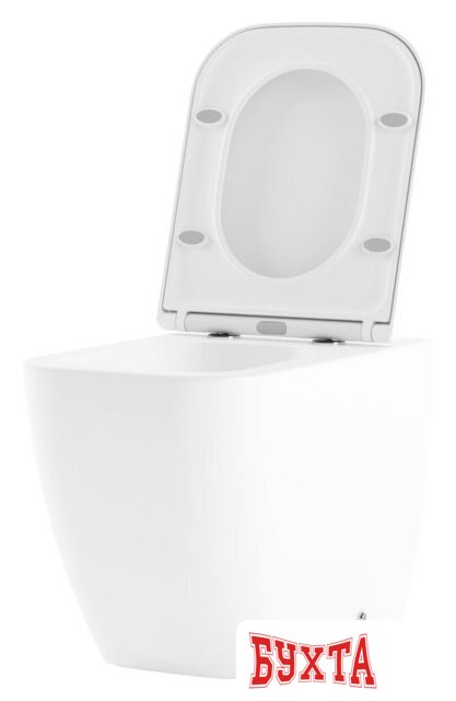 Унитаз приставной Lavinia Boho Relfix One 5 в 1 87060227 (белое стекло) 4