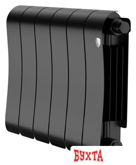 Биметаллический радиатор Royal Thermo Infinity 300 Noir Sable VR80 - 6 секций