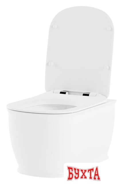 Унитаз подвесной Lavinia Boho Bell Pro Rimless 21010001 (чаша, пневмокрышка, шум-я) 3