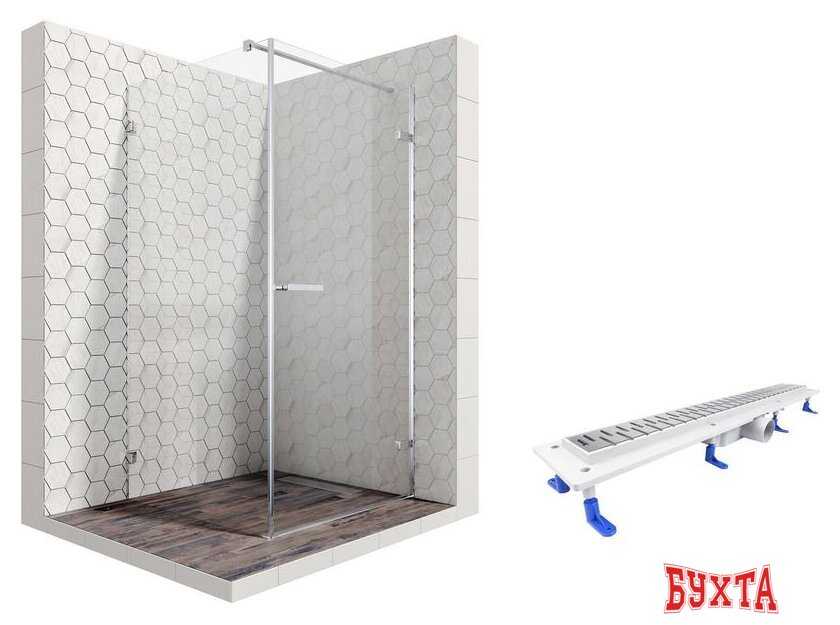 Душевой уголок Ambassador Set 10011101R-ST5