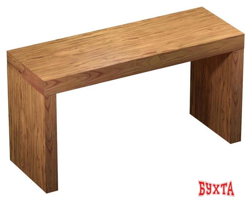 Мебель для ванных комнат Wellsee Genuine Tree 162011002, 120 см (столешница, опора 2 шт)