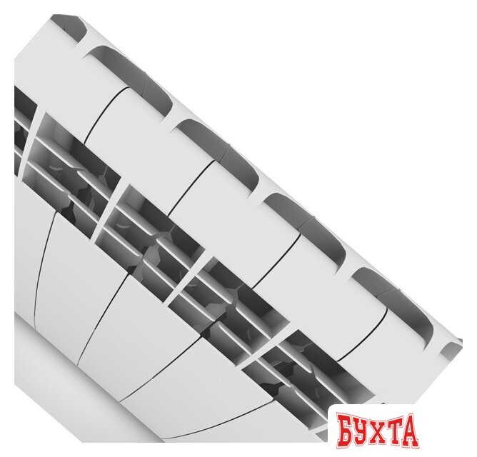 Алюминиевый радиатор Royal Thermo Biliner Alum 500 (8 секций) 2