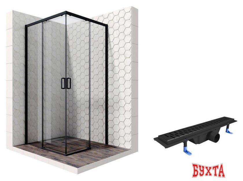 Душевой уголок Ambassador Set 11011204-ST3