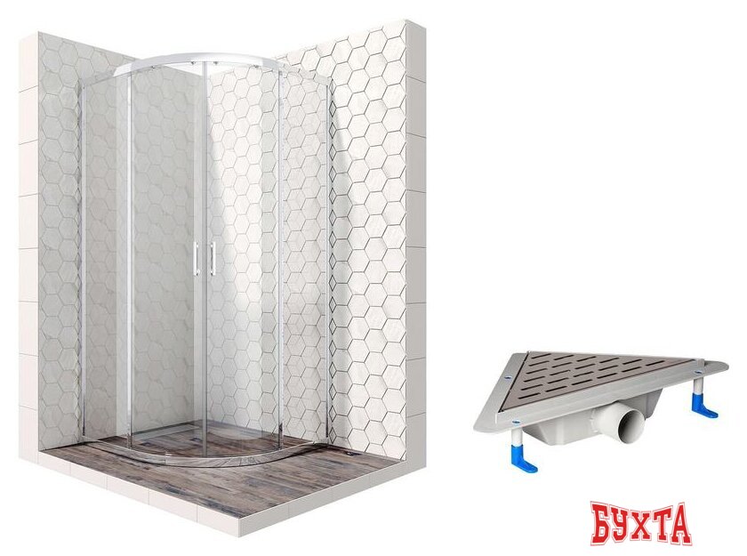 Душевой уголок Ambassador Set 14011104-ST16