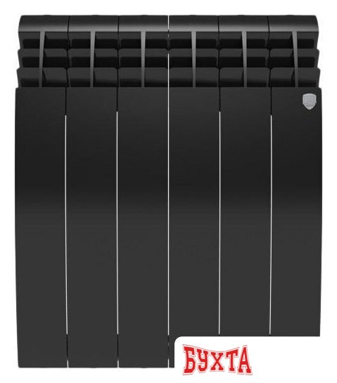 Алюминиевый радиатор Royal Thermo Biliner Alum 500 Noir Sable (6 секций) 2