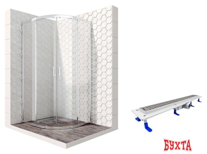 Душевой уголок Ambassador Set 14011105-ST11 1