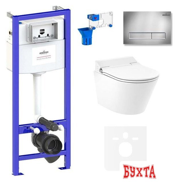 Унитаз подвесной Lavinia Boho Smart V-Clean 7 в 1 87561176 1