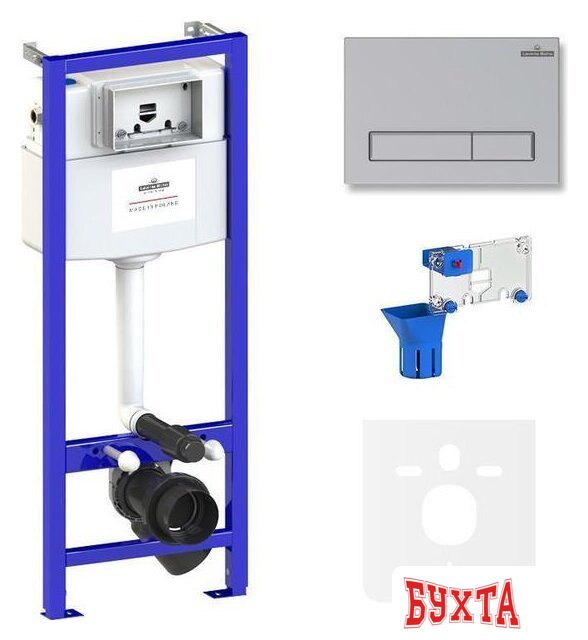 Инсталляция для унитаза Lavinia Boho Relfix 5 в 1 77010032 (матовый пластик)