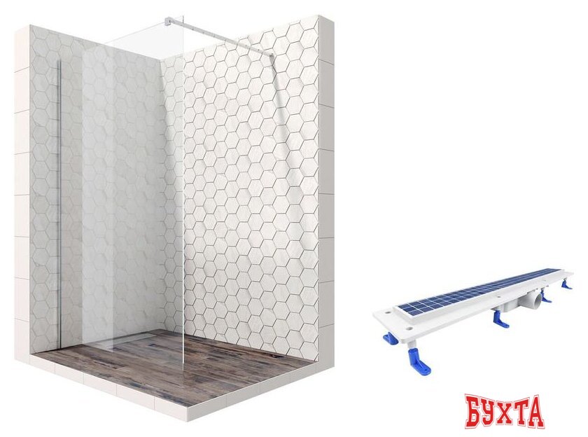 Душевая стенка Ambassador Set 15031102-ST9