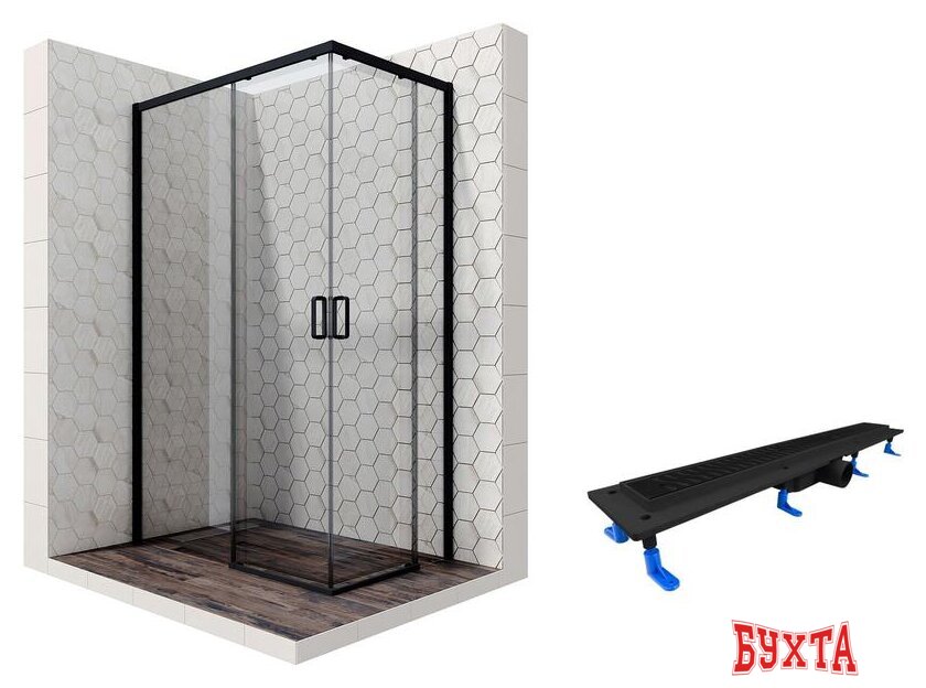 Душевой уголок Ambassador Set 11011205L-ST11