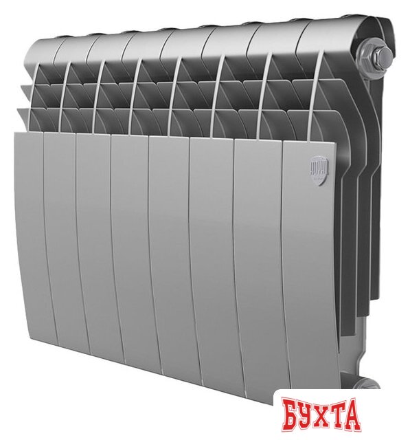 Биметаллический радиатор Royal Thermo Biliner B 350 Серебристый - 8 секций 1