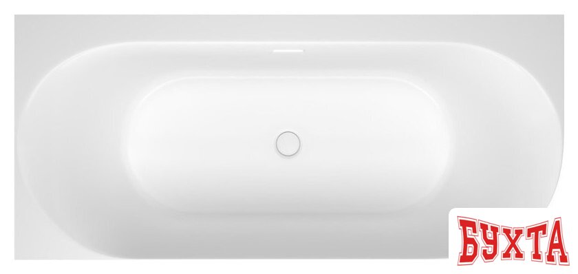 Ванна Wellsee Collaro 170x80 28910302R (пристенная ванна (левая) белый глянец, экран, ножки, сифон-автомат глянцевый белый) 4