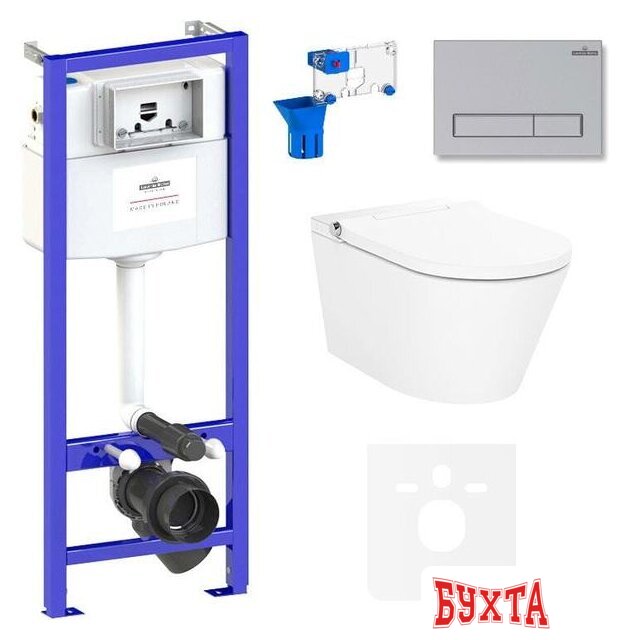 Унитаз подвесной Lavinia Boho Smart V-Clean 7 в 1 87561148