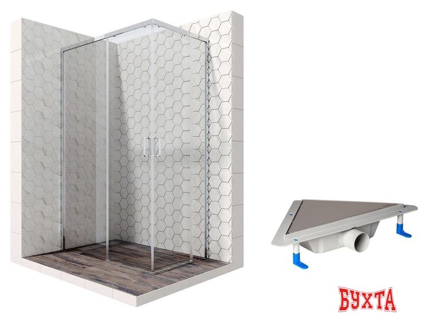 Душевой уголок Ambassador Set 11011106L-ST4