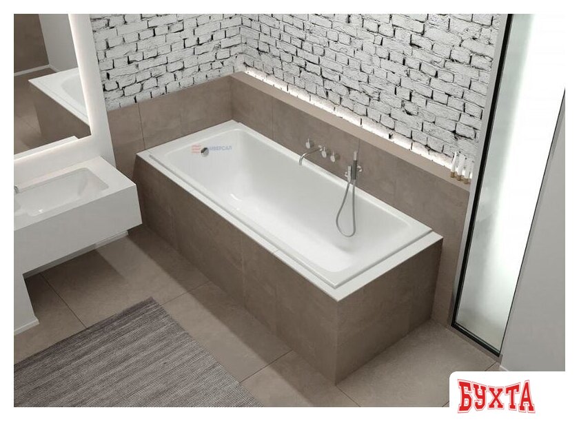 Ванна Универсал Оптима 150x70 (с ножками) 3