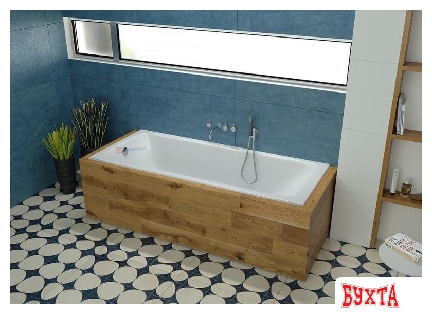 Ванна Универсал Оптима 150x70 (с ножками) 4