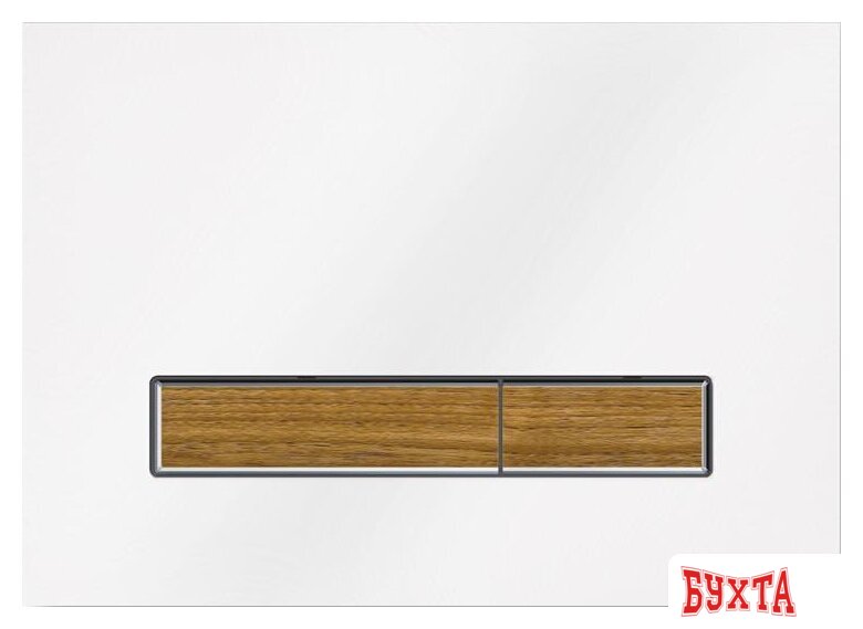 Панель смыва Lavinia Boho Relfix 38050703 (белый/светлое дерево) 1