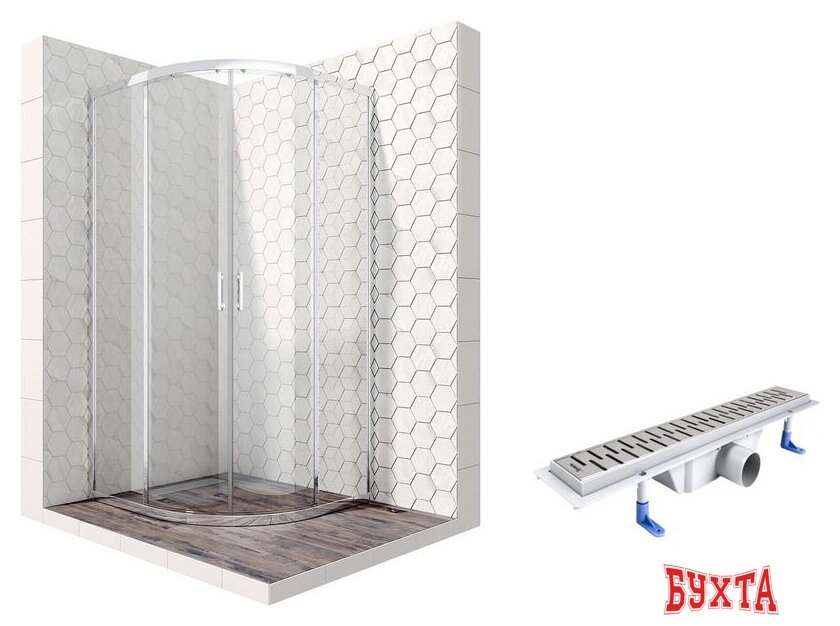 Душевой уголок Ambassador Set 14011104-ST5