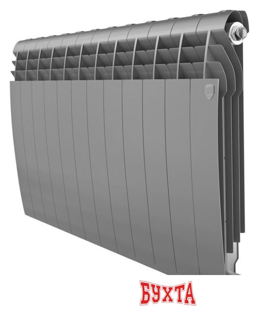 Биметаллический радиатор Royal Thermo Biliner B 500 Серебристый - 12 секций