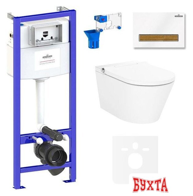 Унитаз подвесной Lavinia Boho Smart V-Clean 7 в 1 87561163 1