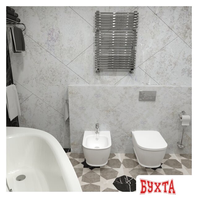 Инсталляция для унитаза Lavinia Boho Relfix 5 в 1 77020047 (хром пластик) 3