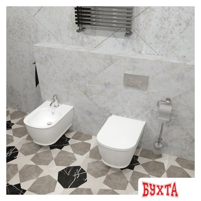 Инсталляция для унитаза Lavinia Boho Relfix 5 в 1 77020047 (хром пластик) 4