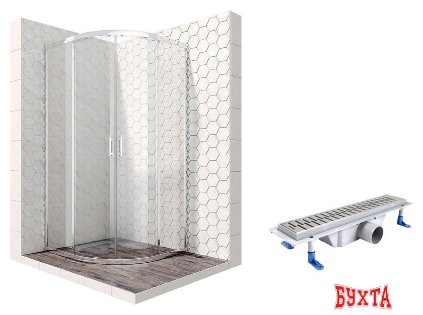 Душевой уголок Ambassador Set 14011105-ST2