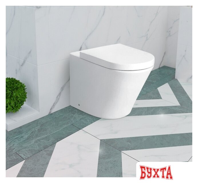 Унитаз приставной Lavinia Boho Biore 33040040 (чаша, пневмокрышка) 2