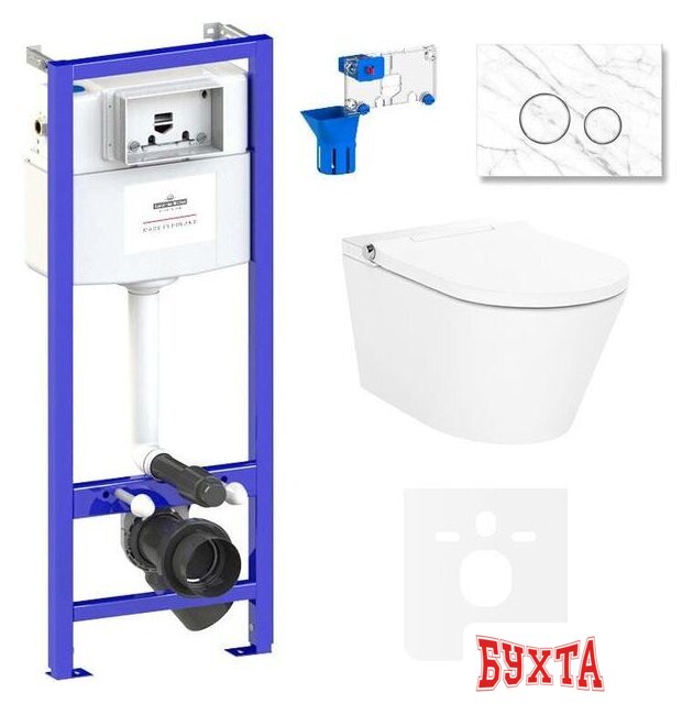 Унитаз подвесной Lavinia Boho Smart V-Clean 7 в 1 87561174 1