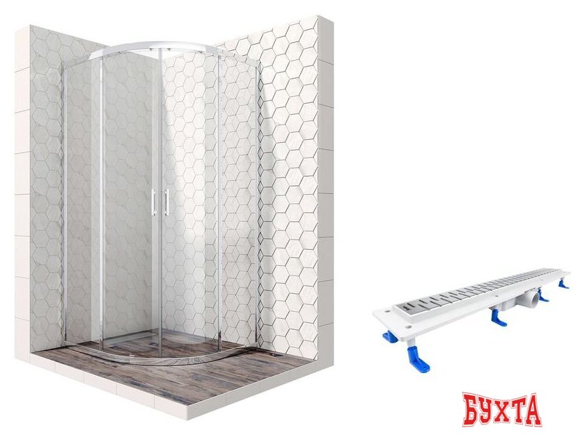 Душевой уголок Ambassador Set 14011104-ST10 1