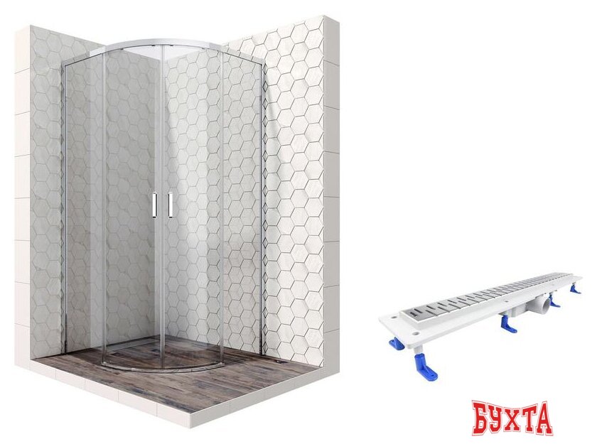 Душевой уголок Ambassador Set 11011101-ST5