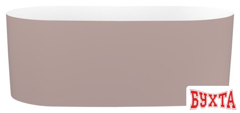 Ванна Wellsee Chalice Perfection 166x77 230610002 (отдельност. ванна белый глянец/мат. светло-розов., экран, ножки, сифон-автомат глянц.белый) 3